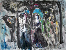 women in black